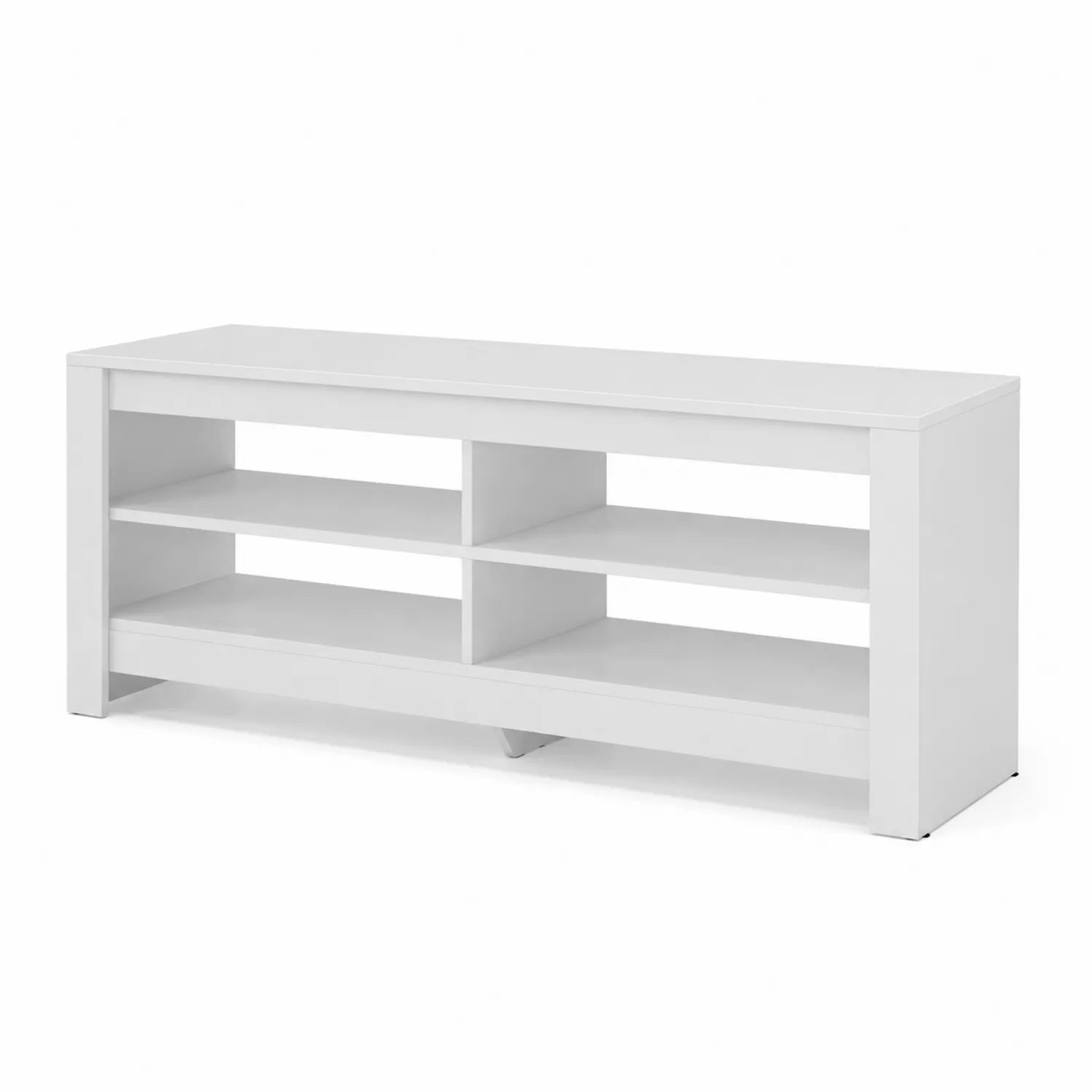Mobile TV in MDF Bianco 120x40x50 cm