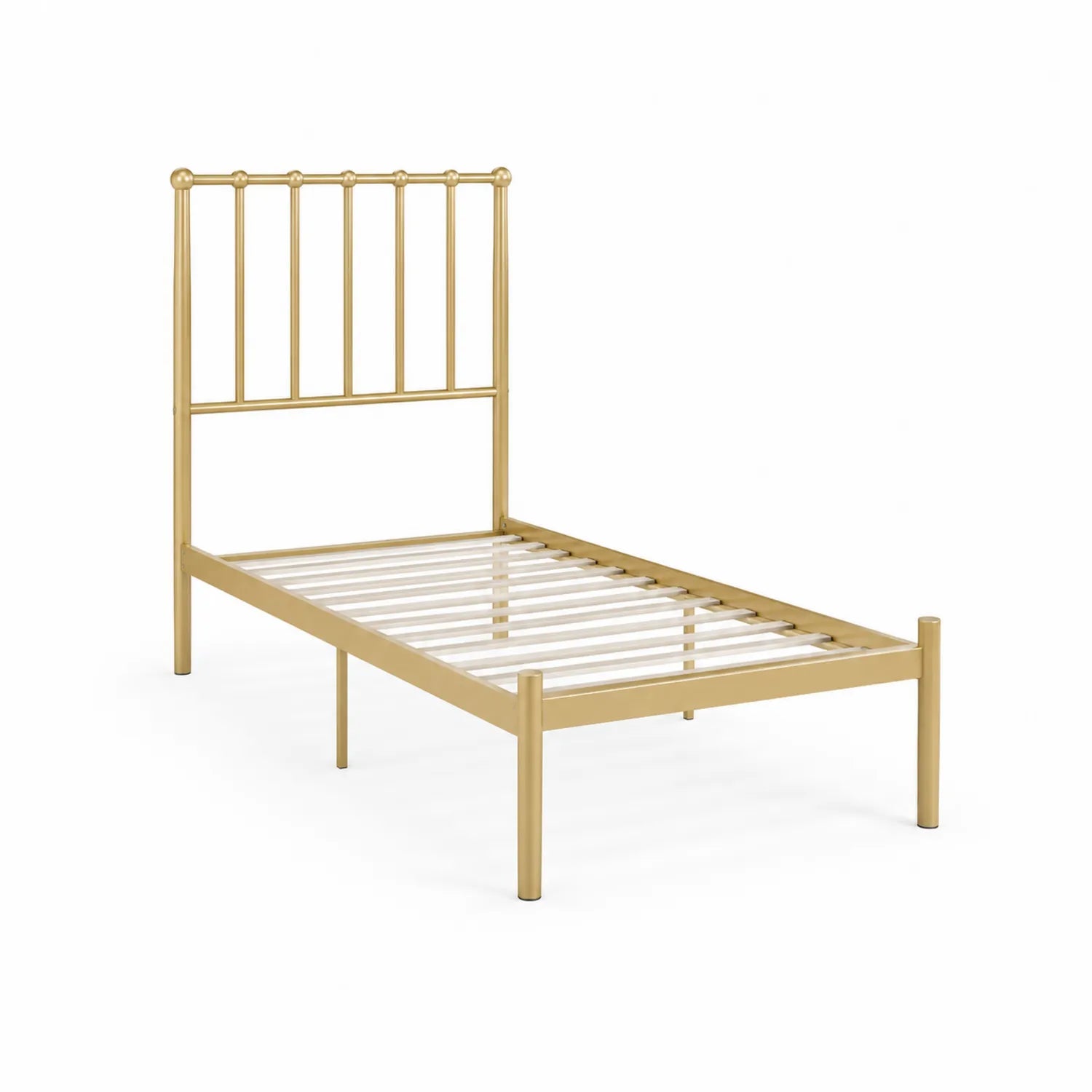Letto singolo in metallo 200x90 cm