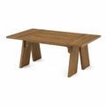 Tavolo da pranzo rettangolare in legno di quercia, 180x90x75 cm