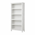 Libreria a 4 Ripiani in MDF Verniciato Bianco 180x80x30 cm