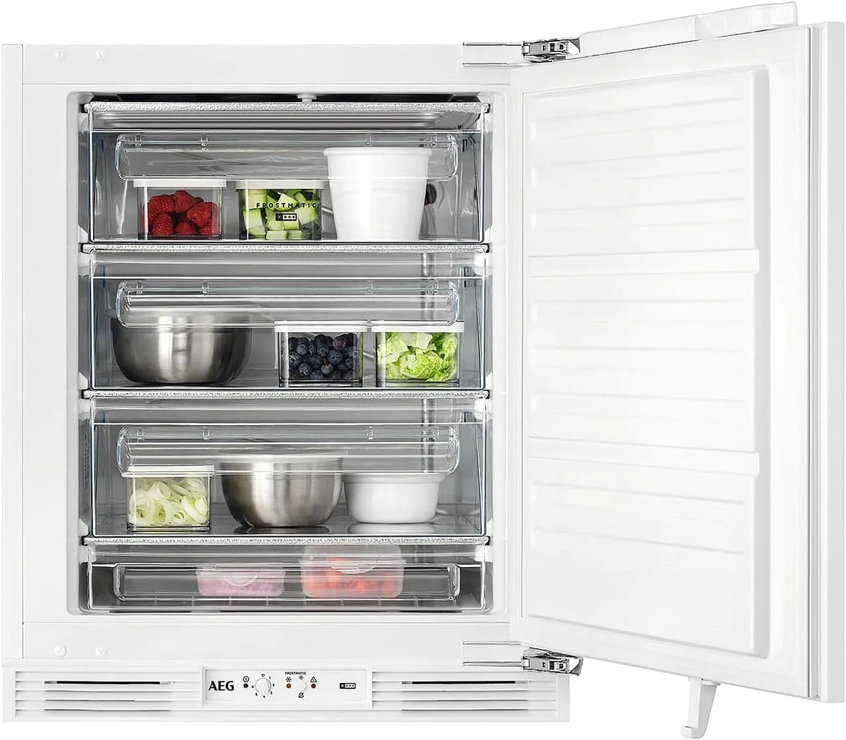 AEG OAB6I82EF Congelatore, vano congelatore, freezer verticale, AEG Congelatore integrato OAB6I82EF 0, 82 m