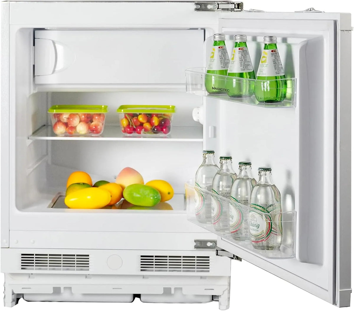 Congelatore, da incasso, freezer verticale, magictec Mini Frigo con Congelatore