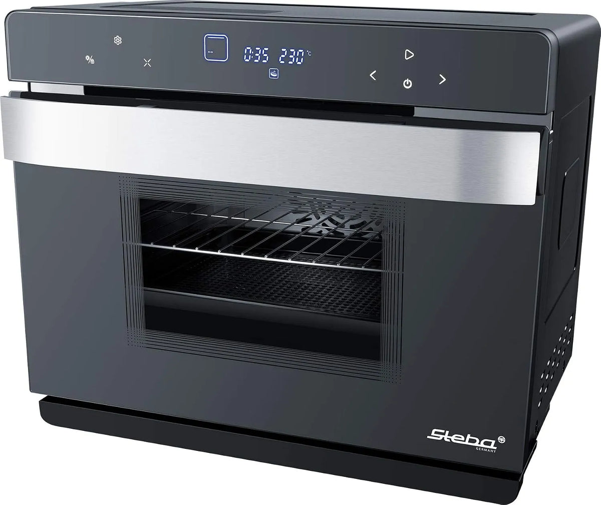 Forno elettrico, vapore, DG 30, vassoi smaltati. DG 30, Forno a vapore multifunzione Steba