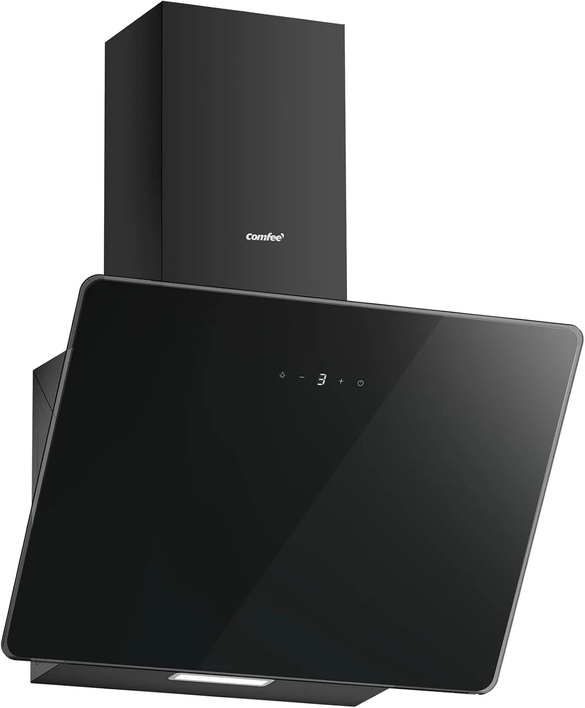 Cappa aspirante, 60cm, 400 m3/h, classe energetica A, cappa da cucina, touch, h Pannello Tattile Classe A+