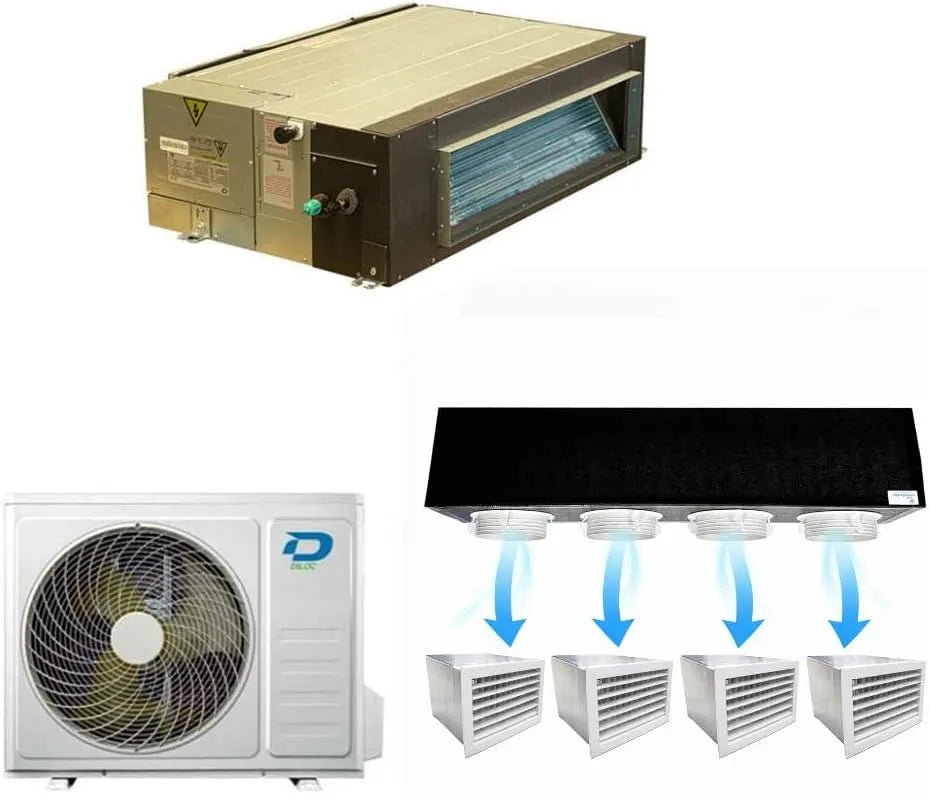 Condizionatore R32 D.OVER18CAN, Inverter, Climatizzatore in Pompa di Calore Mod. D.OVER18CAN