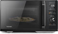 Toshiba 3-in-1 Nero-MW3-AG25PFI Forno a microonde, 25 L, 900/1100 W, grill, Inverter, scongelamento, 10 Livelli di Potenza, 7 Menu Automatici