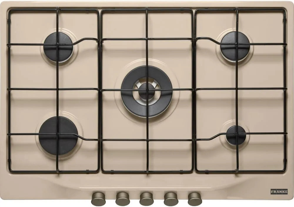 Piano cottura a gas, 75 cm, fornello a gas, Franke 106, 0696, Franke 106.0696.853 Piano Cottura a Gas 75 cm FHTL 755 4G TC OA C
