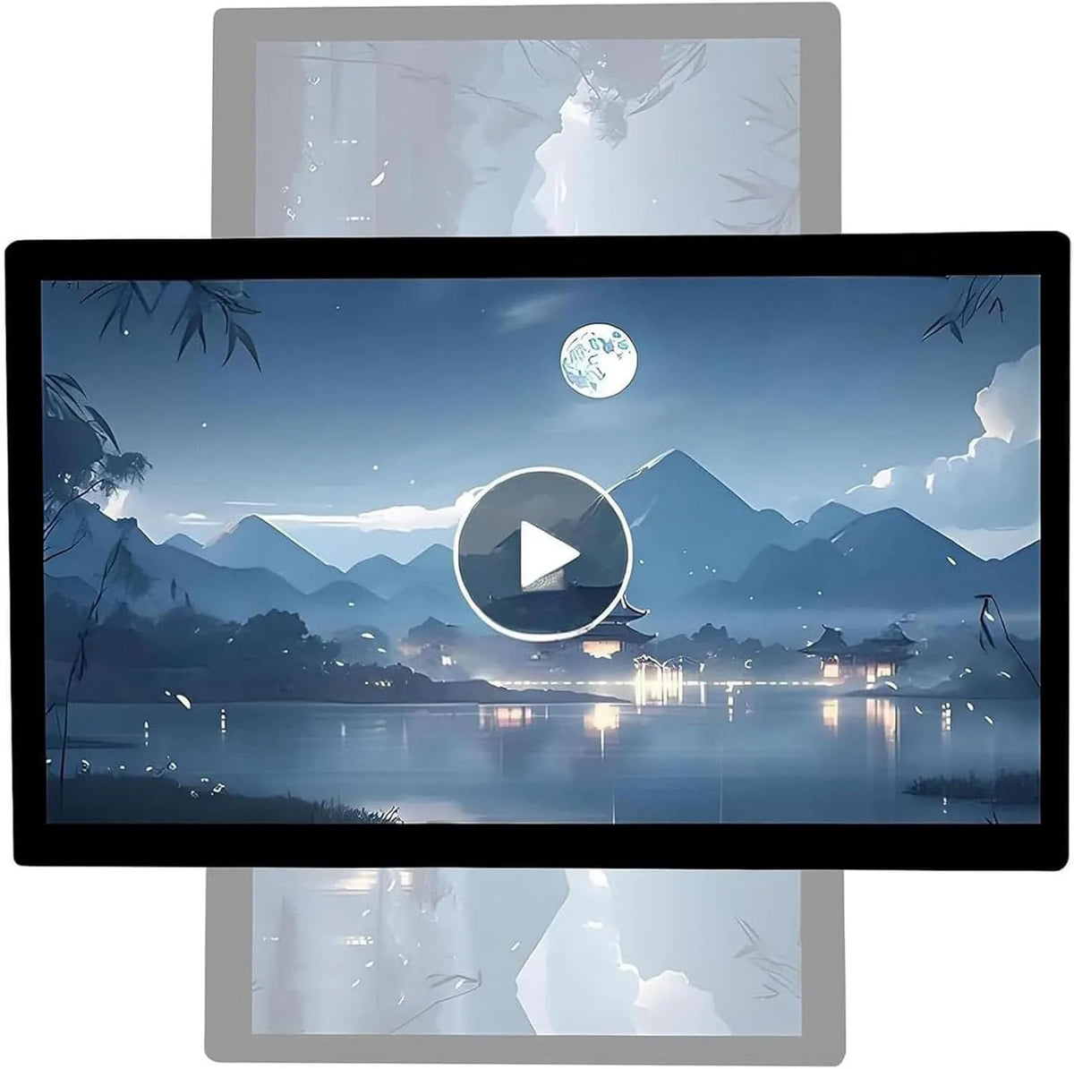 Prodotto cornice digitale Wi-Fi con display IPS Full HD 1920x1080, Schermo LED per la riproduzione di video, immagini, telecomando, rotazione