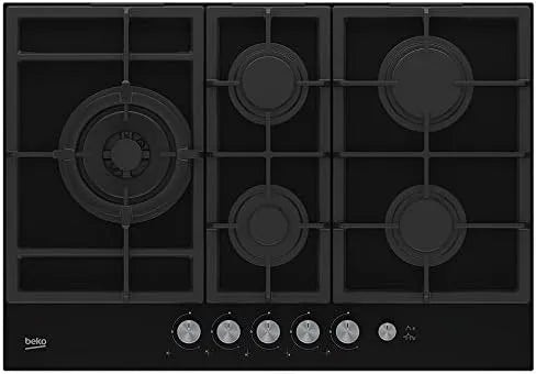 Beko Piano cottura a gas, fornello a gas, Beko 7718086717 Piano cottura a gas