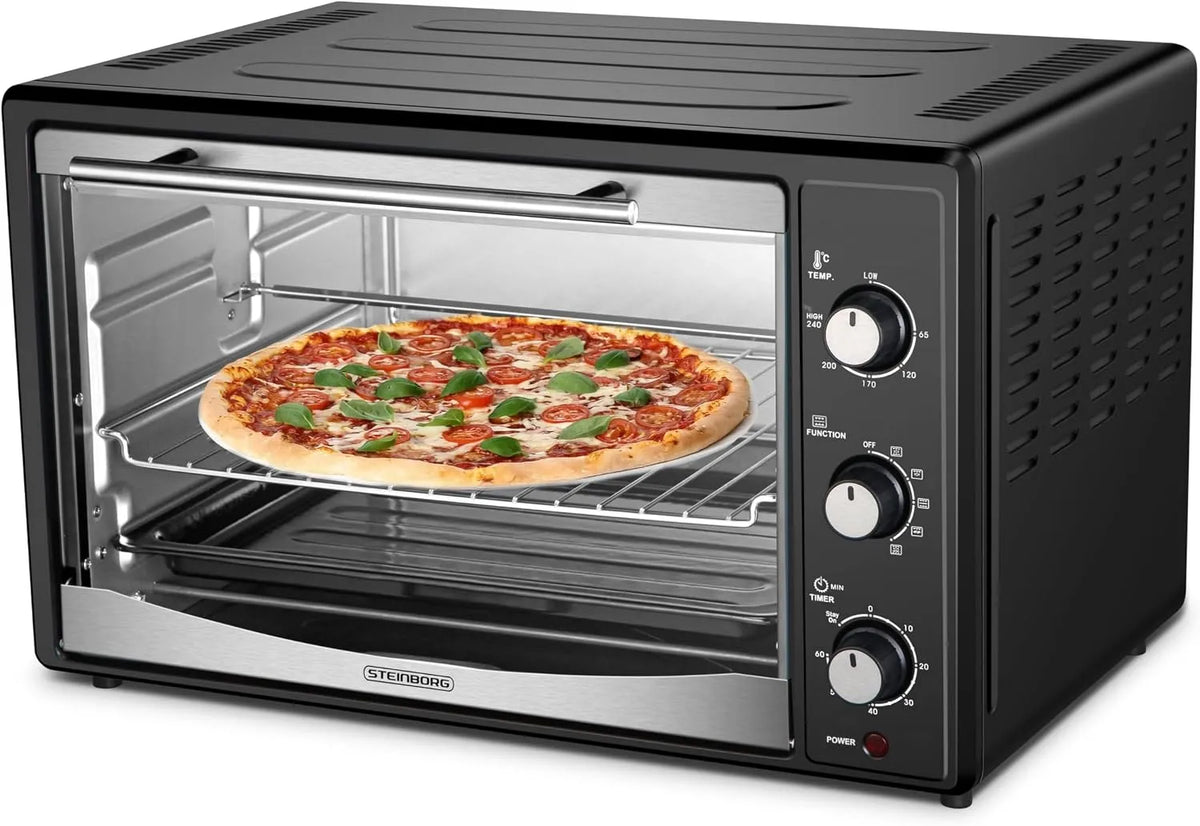 Forno elettrico, 45 L, spiedino elettrico, Forno da 45 litri con convezione