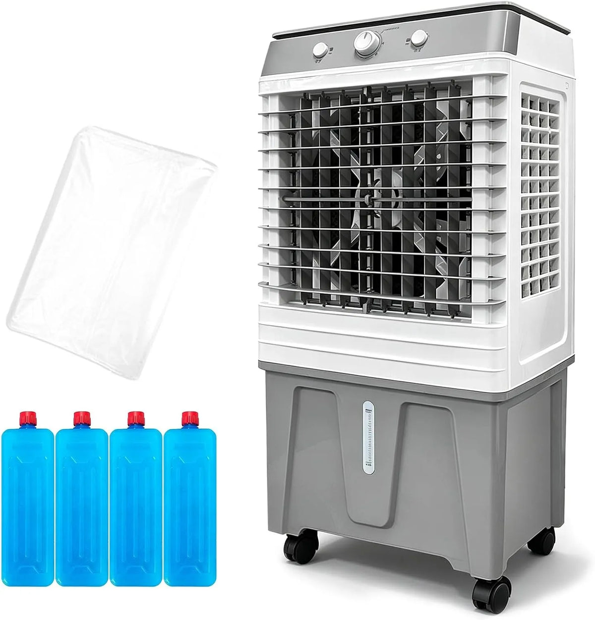Condizionatore, 60 L, portatile, Condizionatore Portatile Raffrescatore d'aria 60L per Grandi Spazi Interni