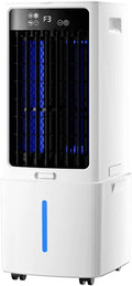 Condizionatore, 12 L, 40 dB, portatile, touch, timer, 3 velocità, Funzione Freddo e Telecomando