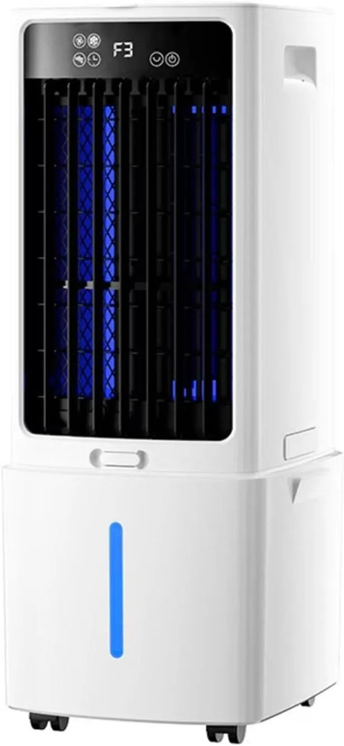 Condizionatore, 12 L, 40 dB, portatile, touch, timer, 3 velocità, Funzione Freddo e Telecomando