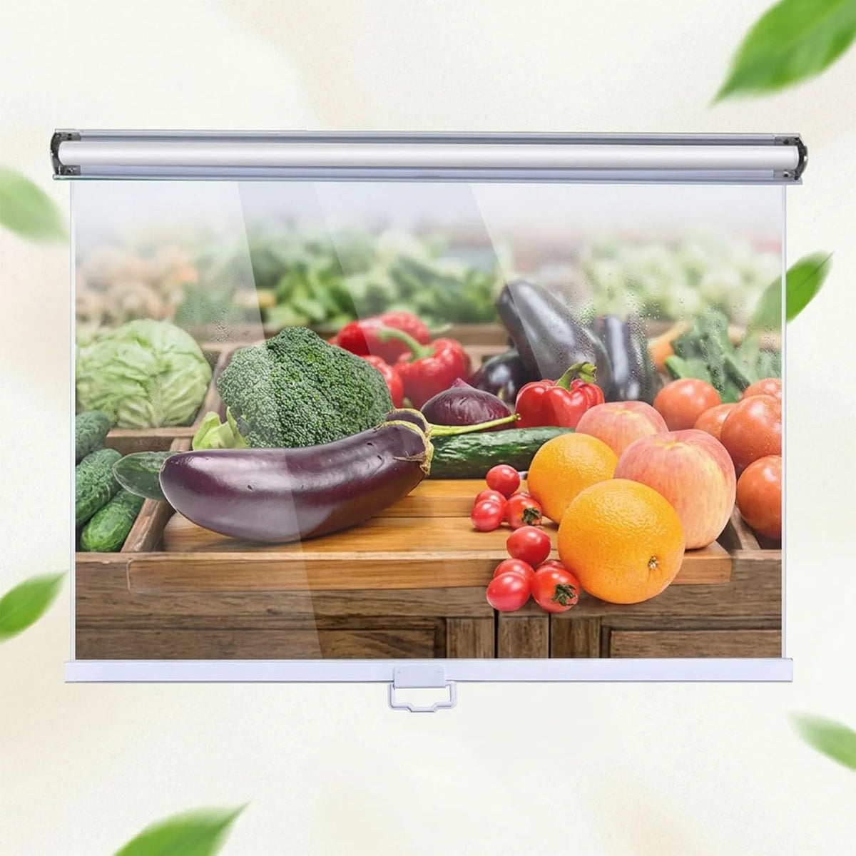 Frigorifero, professionale, Tenda a Rullo Trasparente per Frigo Commerciale e Vetrina Refrigerata
