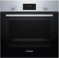 Bosch Serie 2 HBF133BR0 Forno elettrico, 60 x 60 cm, da incasso, 3 livelli, effetto 3D, nero, display LED, EcoClean Direct per la pulizia