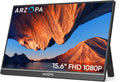 Monitor Laptop, PC, Mac, PS3, Xbox, 15.6 pollici, 1920 × 1080, portatile, Full HD, pannello IPS, HDMI, USB, schermo PC, Secondo Schermo Ultrasottile