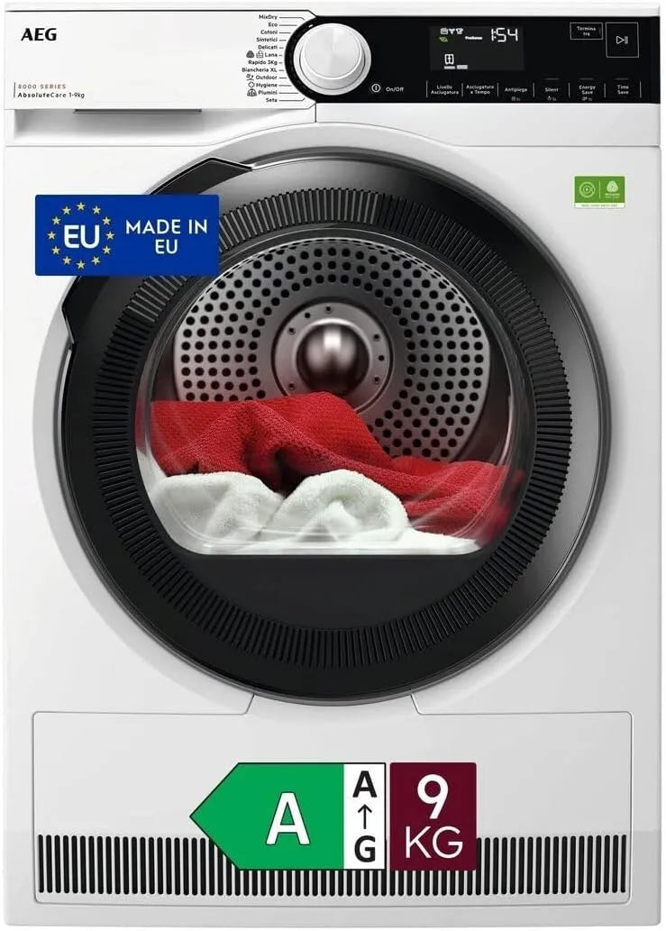 AEG Serie 8000 TR8HD9A Asciugatrice, 9 kg