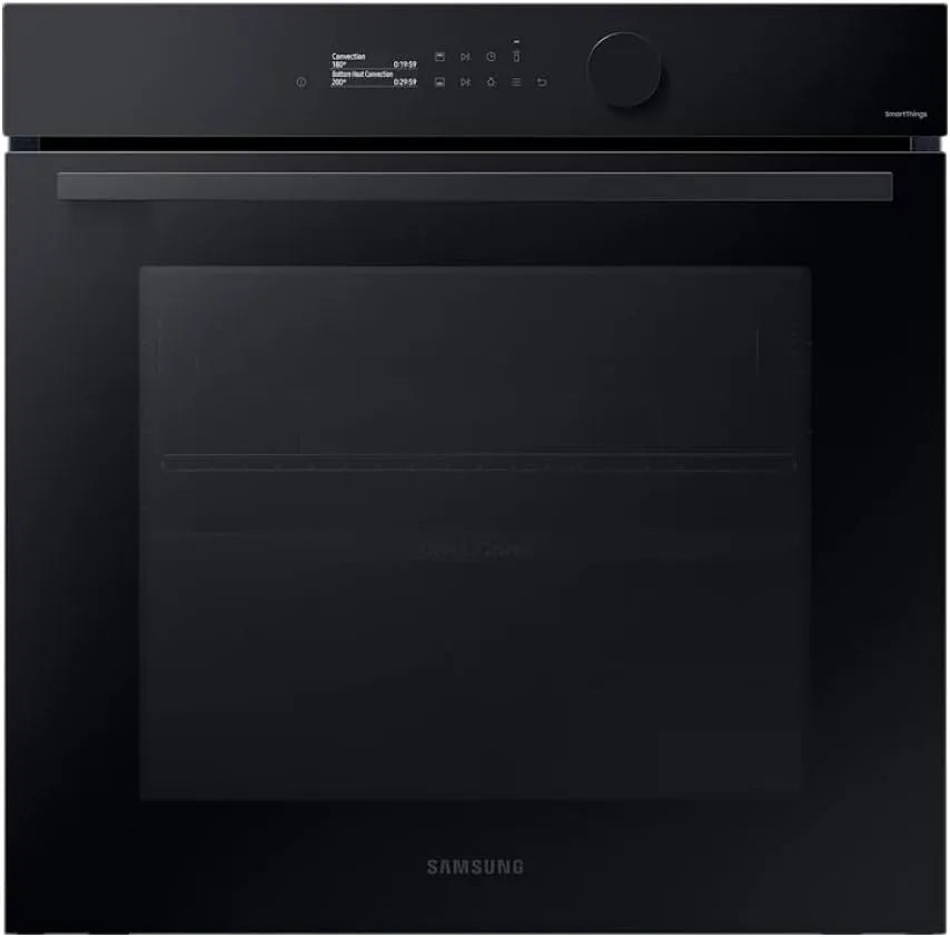 Samsung NV7B5640TBK Forno elettrico, 60 Cm, 76 L, classe energetica E, touch, Wi-Fi, vapore, nero, Temperatura Massima 250°, 76 Litri, Wifi