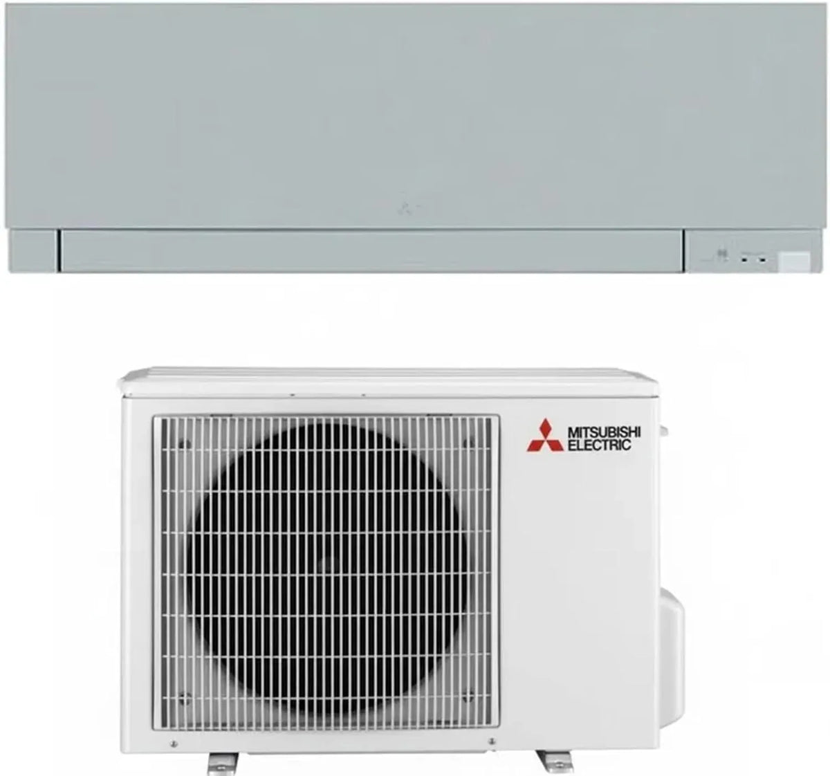 Condizionatore MSZ-EF25VGKS MUZ-EF25VG, classe energetica A, Wi-Fi, argento, MSZ-EF25VGKS + MUZ-EF25VG - Climatizzatore 9000 Btu Monosplit on Pompa di