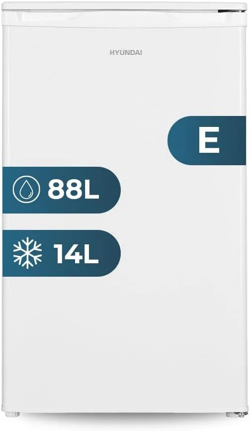 Frigorifero HR85500EC, 102 L, classe energetica E, bianco, 1 anta, tecnologia ciclica, basso livello acustico, porta reversibile, apertura tipo