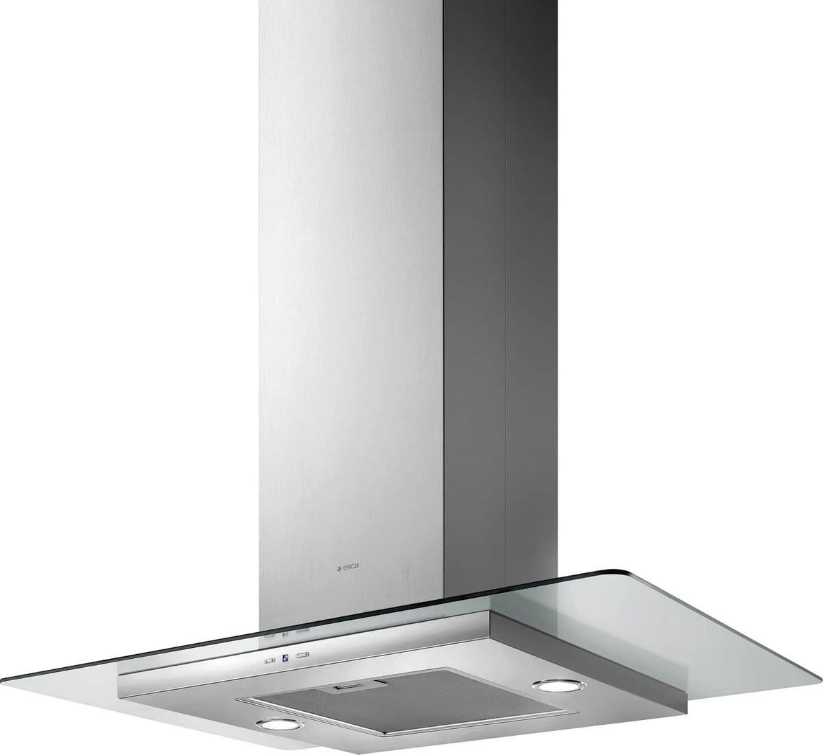 Cappa aspirante, 600 m3/h, cappa da cucina, Elica PRF0150293, acciaio inox, Trasparente 600 m3/h A