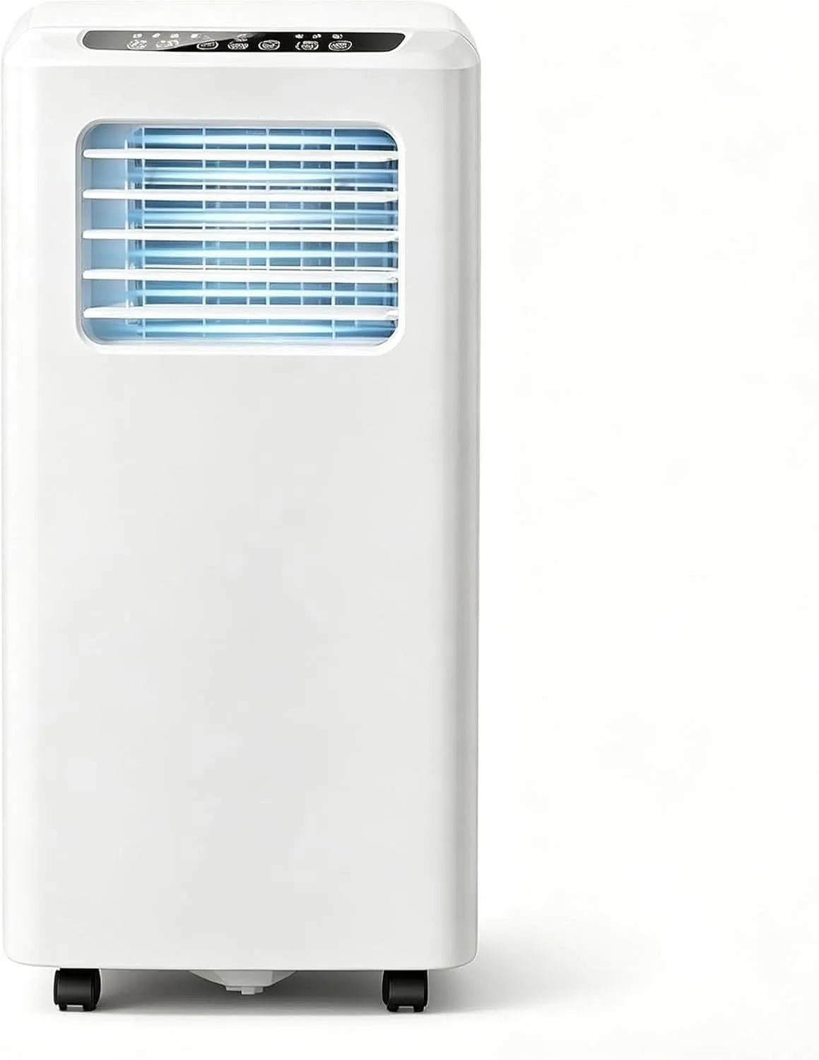 Condizionatore 3-in-1, portatile, display digitale, 7000 BTU, multispeed, 3-in-1 raffreddatore deumidificatore Ventilatore per Ambienti Fino a 500