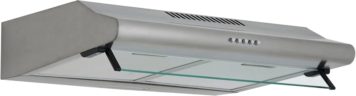 Respekta CH1259IXCN Cappa aspirante, 60 cm, cappa da cucina, da incasso, acciaio inox