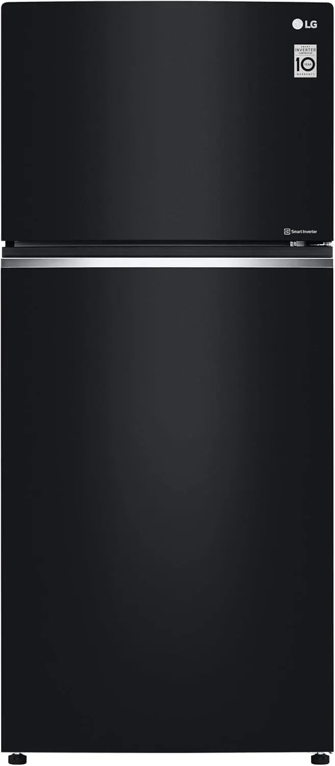 LG GTB744BMBED Frigorifero, 506 L, classe energetica E, Inverter, Linear Cooling, nero, Cassetto 0 Gradi, 506l, Smart Diagnosis, Porte In Vetro