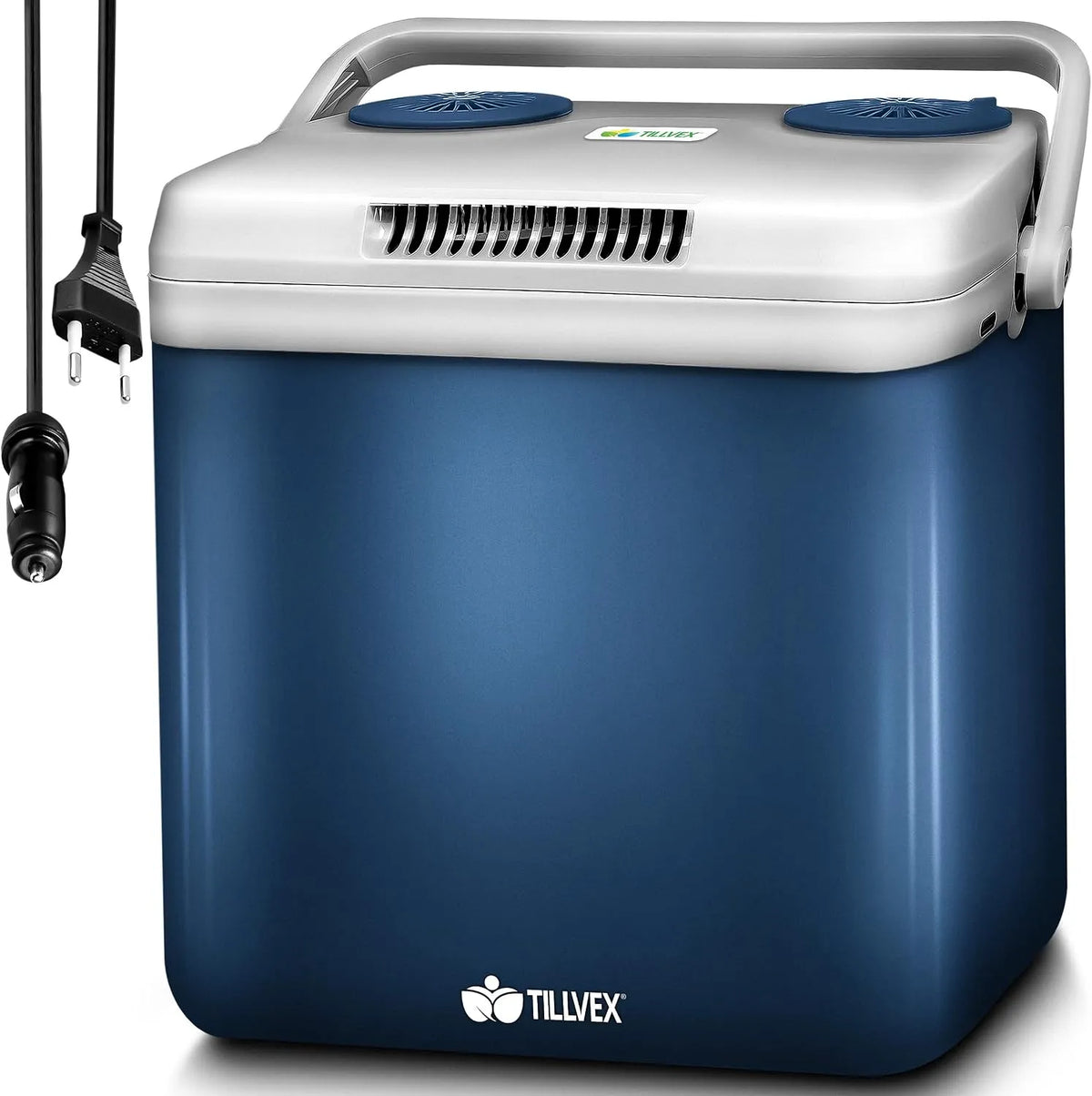Frigorifero, 32 L, portatile, tillvex Frigorifero elettrico Portatile da 32L