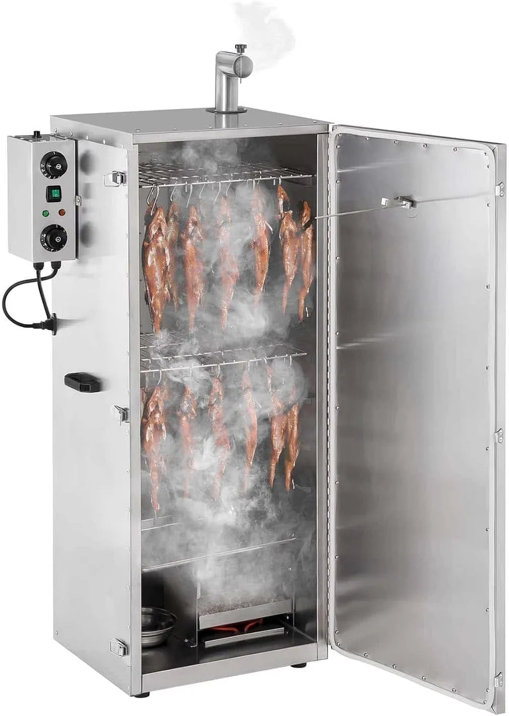 Bruciatore per affumicatura, Catering, 147 l, 8 griglie, Royal RC-FS1300