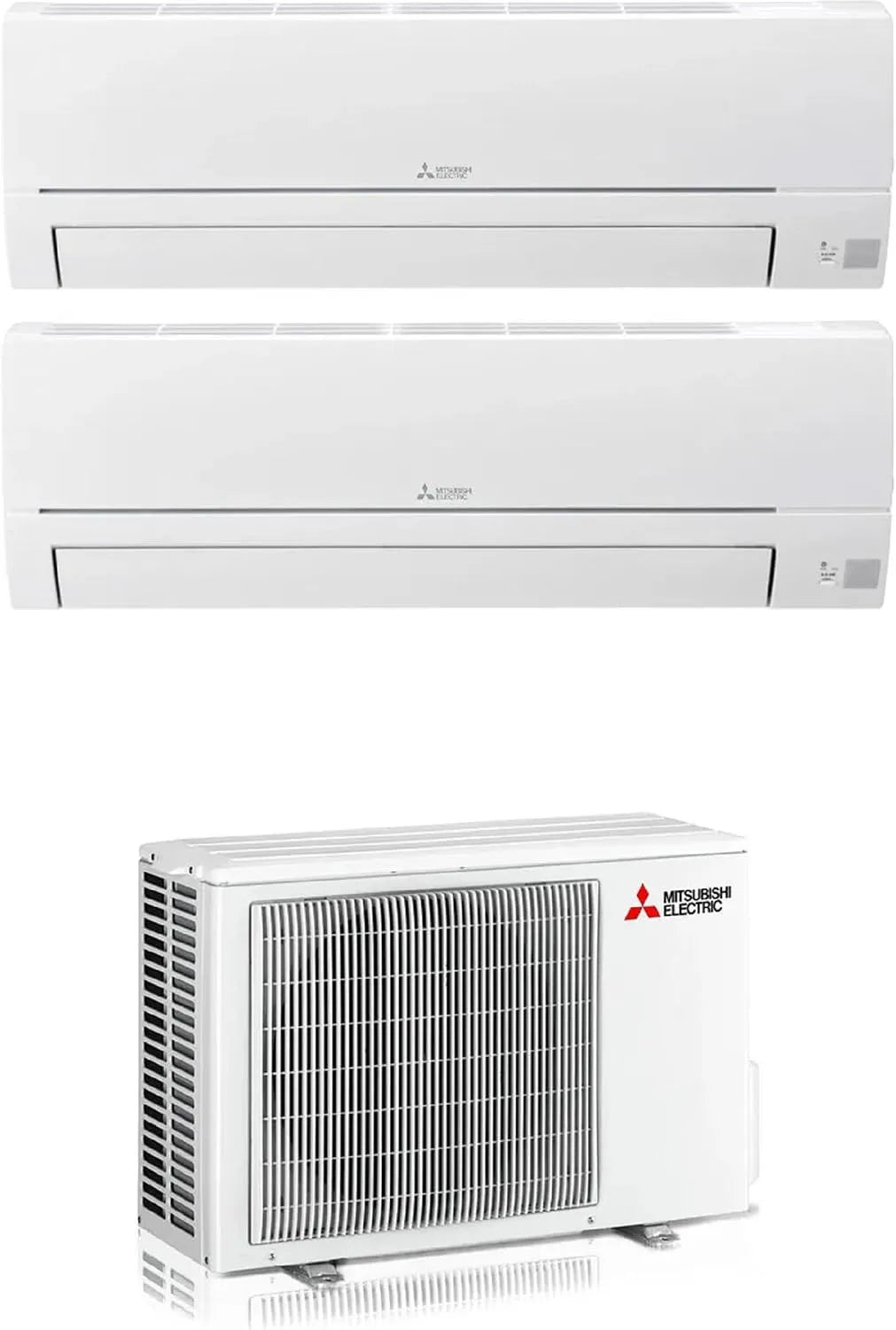 Mitsubishi Climatizzatore Dual Split, MSZ-HR, 9000 + 9000 Btu, Inverter, Classe energetica A++