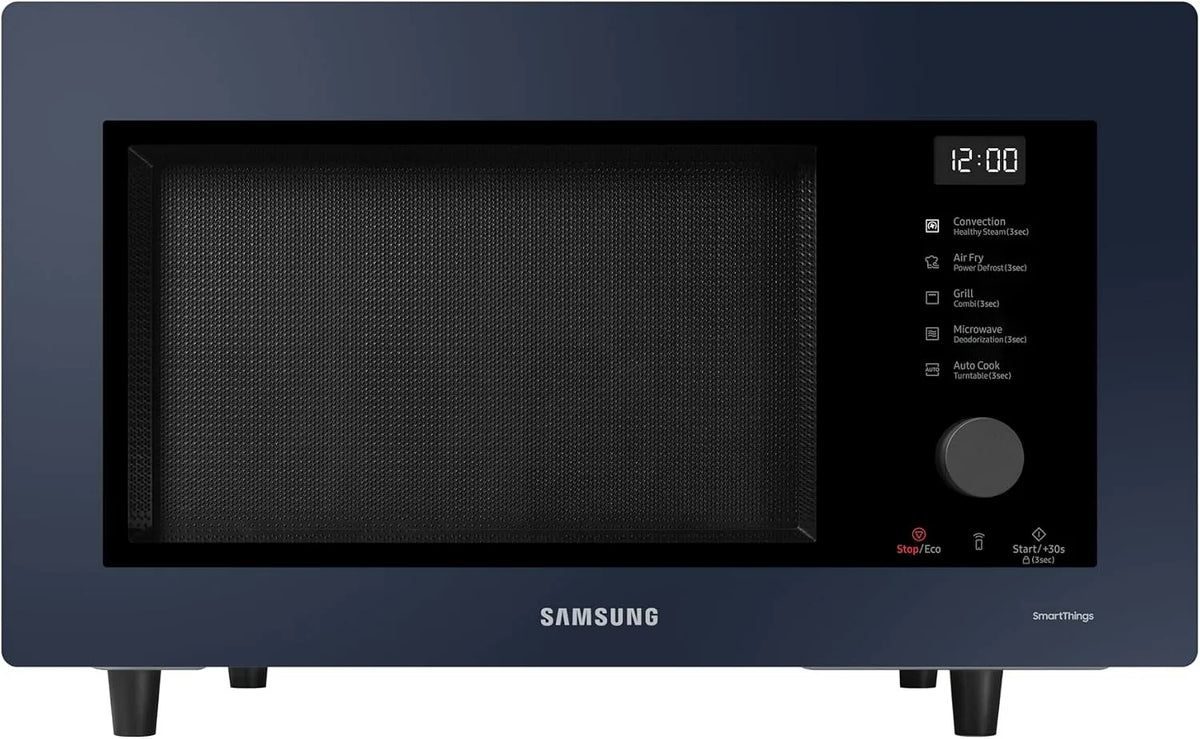 Samsung MC32DB7746KDE1 Forno a microonde, 32 L, 900 W, grill, scongelamento, Healty Steam, Smart Control, Samsung MC32DB7746KDE1 - Microonde Bespoke