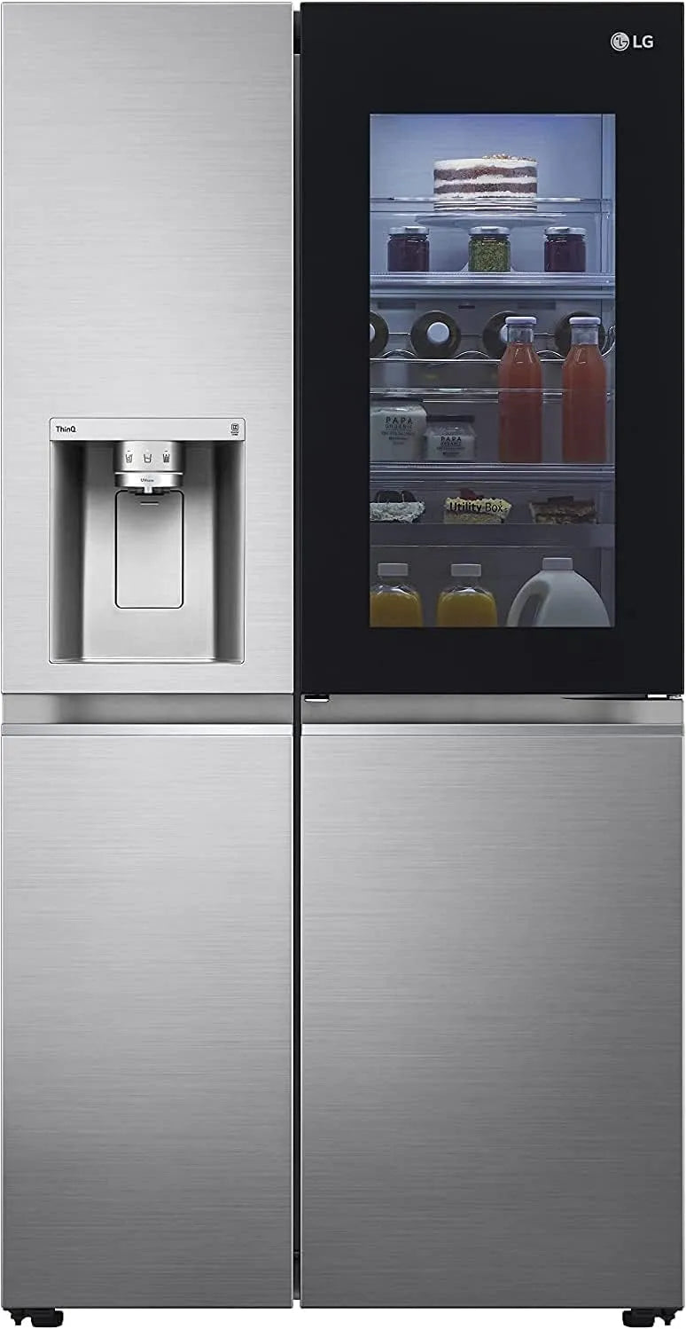 LG GSXV91PZAE Congelatore, 635 L, No Frost, Wi-Fi, vano congelatore, Door Cooling, Linear Cooling, freezer verticale, LG GSXV91PZAE Frigorifero