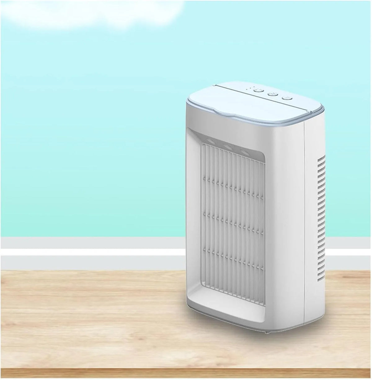 Condizionatore, portatile, Mini Ventilatore raffrescatore d'Aria Facile da trasportare e Ultra Silenzioso, condizionatori d'Aria Fredda per la casa