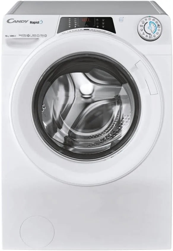 Candy 14104DWMT/1-S Lavatrice, 65x60x89 cm, 10 kg, classe energetica A, 1400 Giri