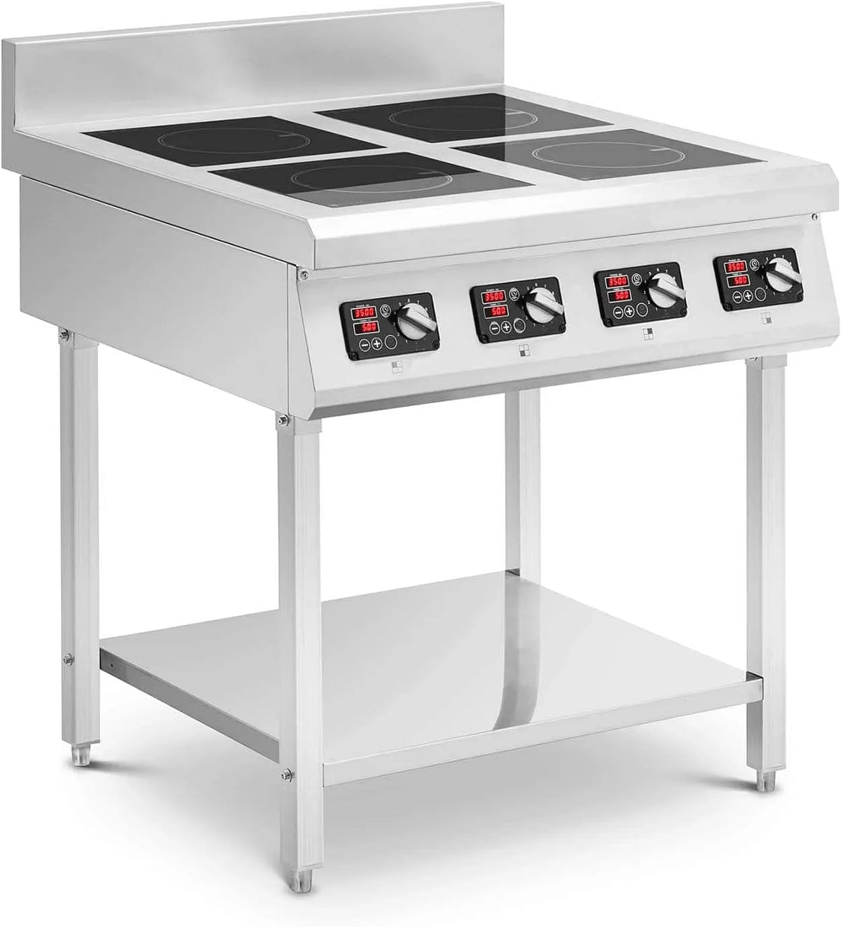 Piastra a induzione con base, Catering, 4 x 20 cm, timer a 10 livelli, Royal RCIK-3500IC4.4