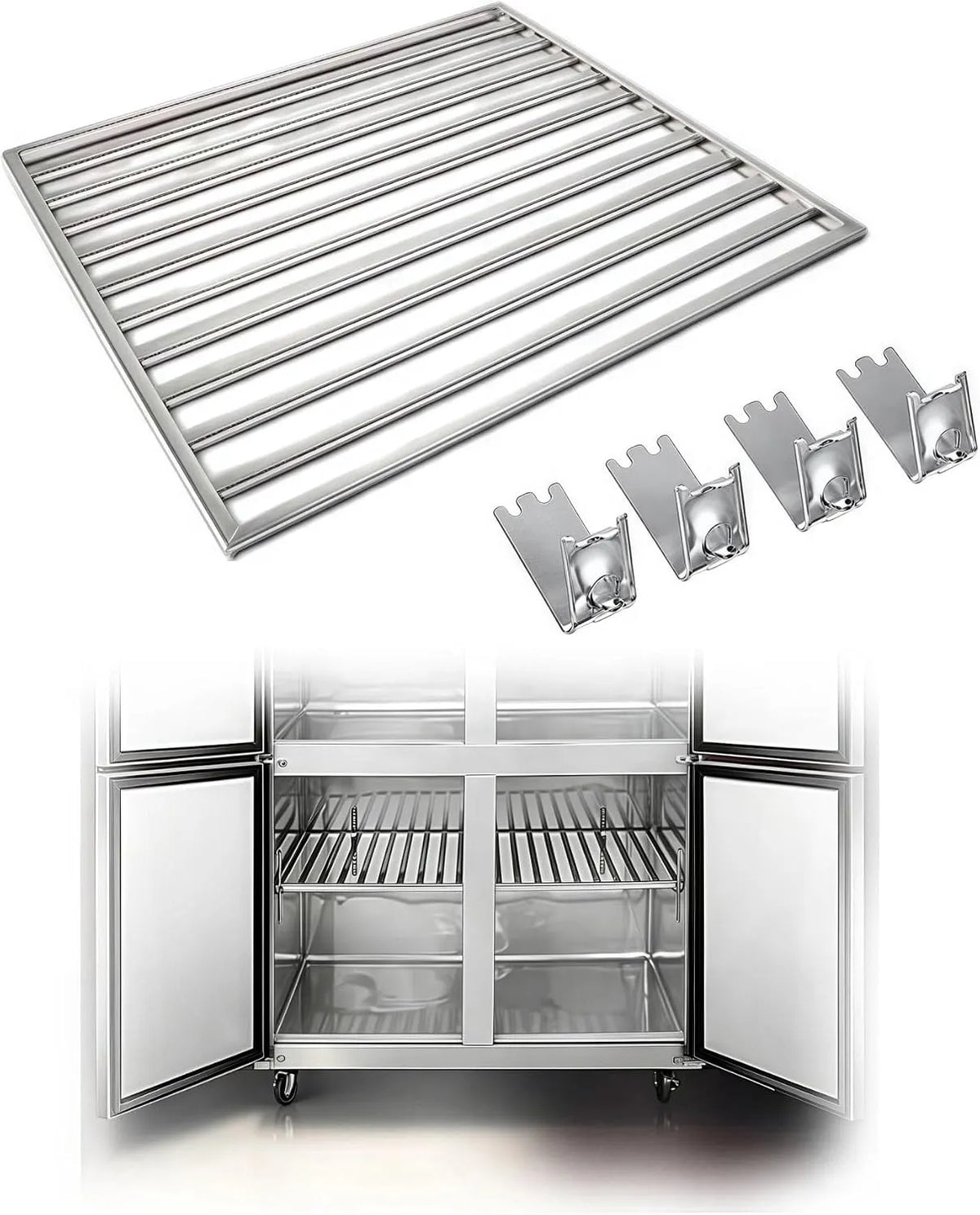 Congelatore, professionale, freezer verticale, Separatore Frigorifero Vetrina, Generico Ripiano Congelatore Professionale