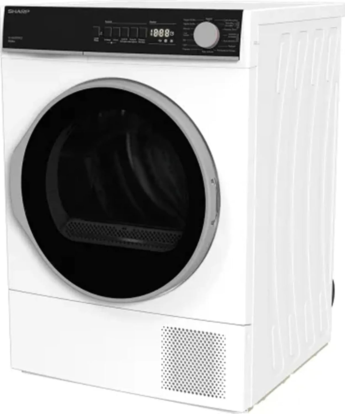 Asciugatrice KD-NHB8S7GW21, 8 kg, classe energetica E, libera installazione, con pompa di calore