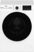 Beko BWT584BF Lavatrice, 8 kg, touch, Bluetooth, Inverter, vapore, microplastiche, nero, vasca in plastica PET riciclata, 1400 giri, 8kg, funzione a
