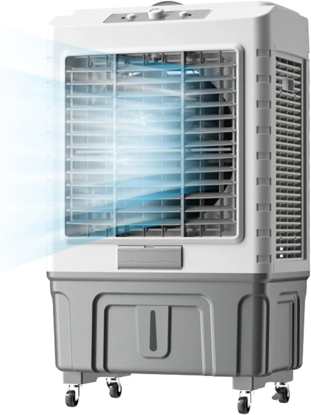 Condizionatore, portatile, Oscillante a 120°, Raffrescatore Aria ad Acqua, Condizionatore Refrigeratore d'aria Evaporativi for la Casa