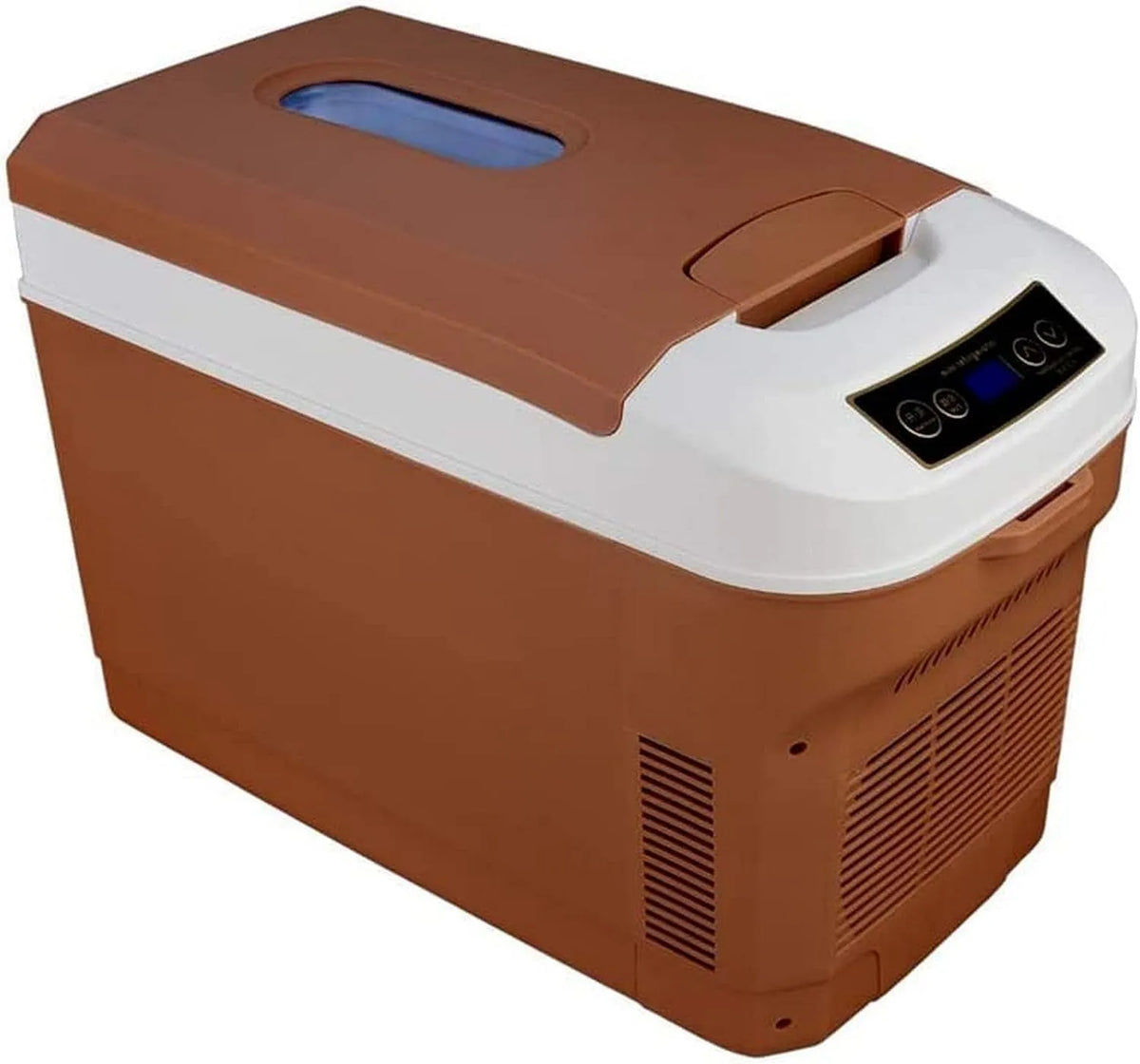Frigorifero portatile, 22 L, vano congelatore, auto, mini frigo portatile, Silenzioso