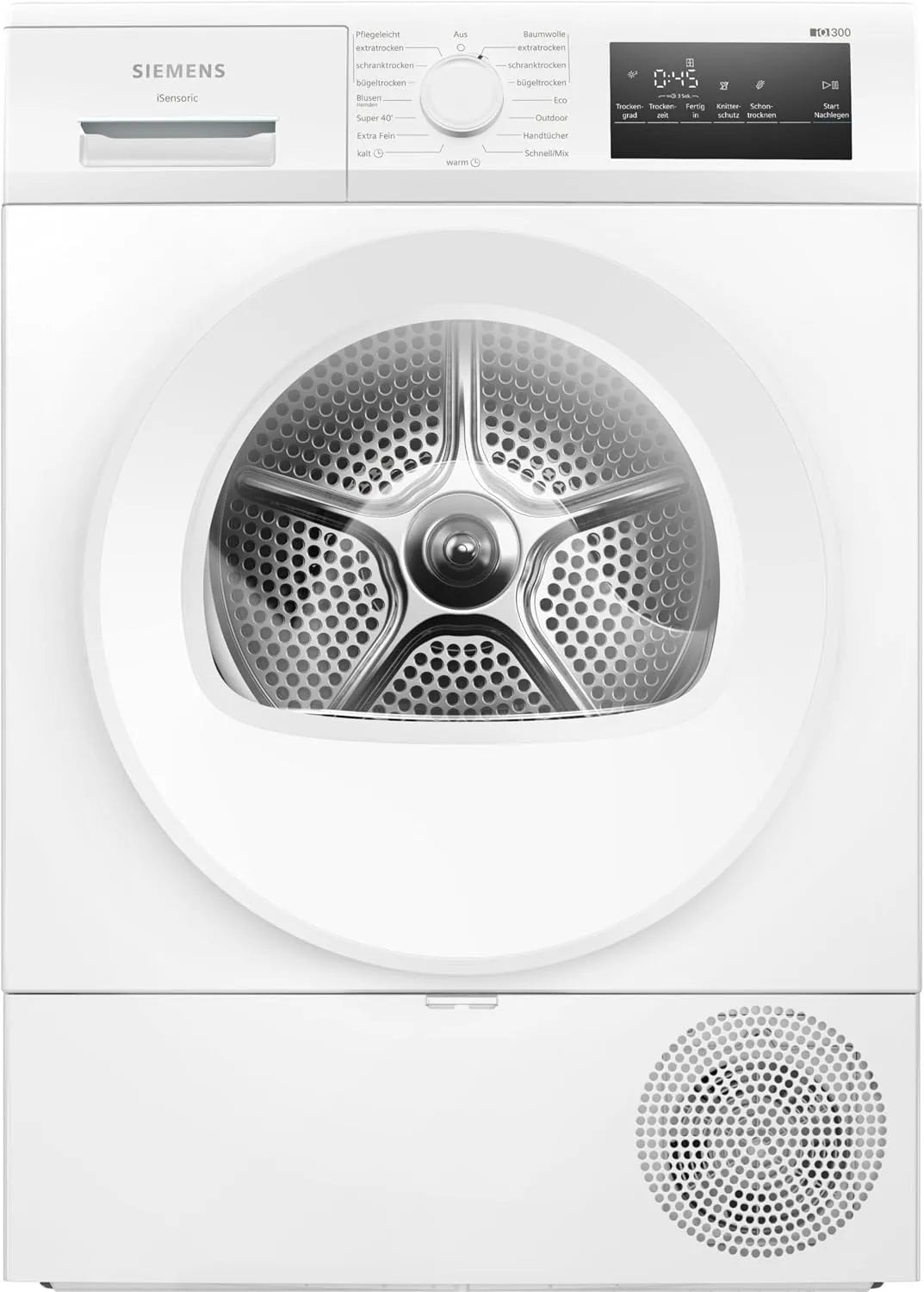 Asciugatrice iQ300 WT45HVA4, 8 kg, iQ300 - Asciugatrice pompa di calore