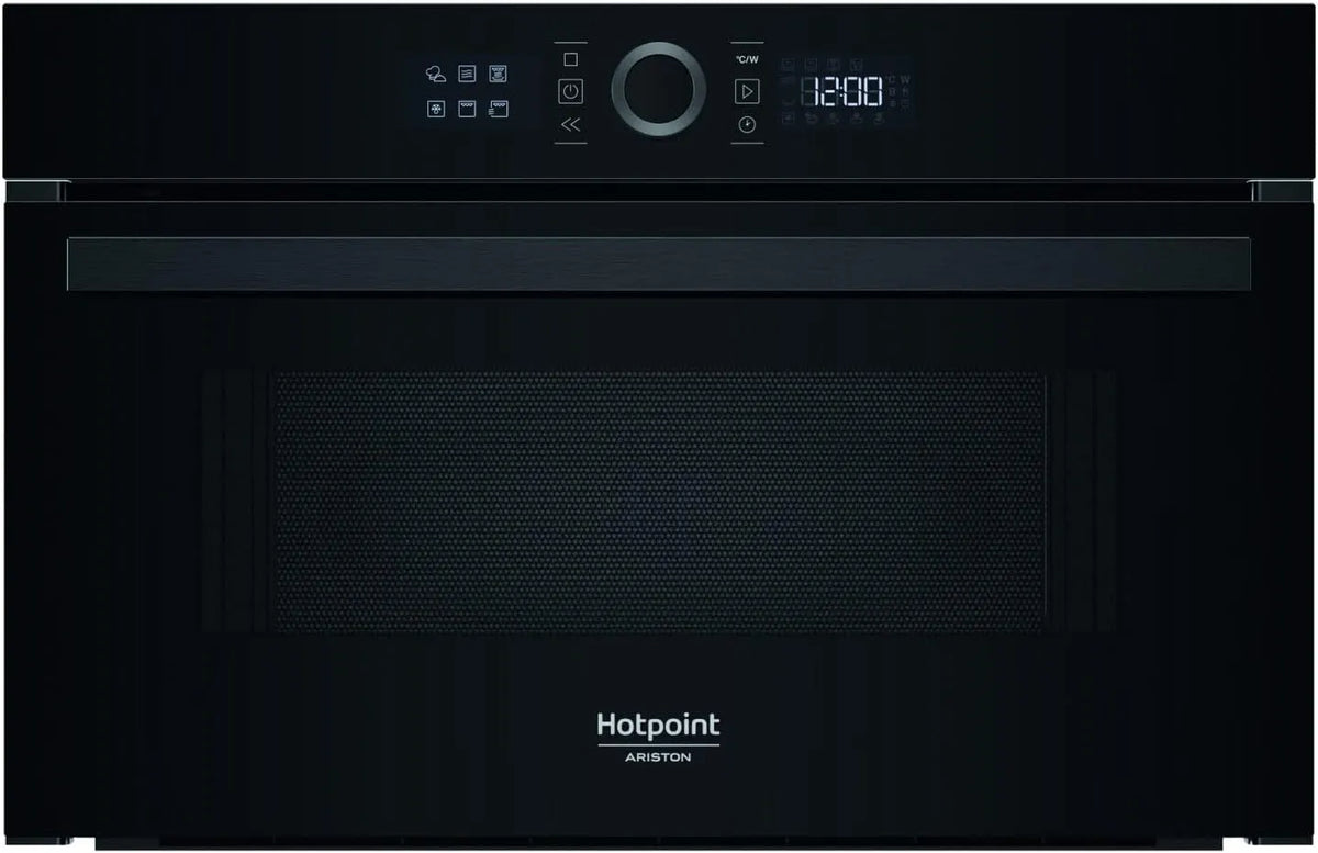 Forno a microonde, 31 L, 1000 W, Hotpoint HAMD54MB, grill, da incasso, acciaio inox