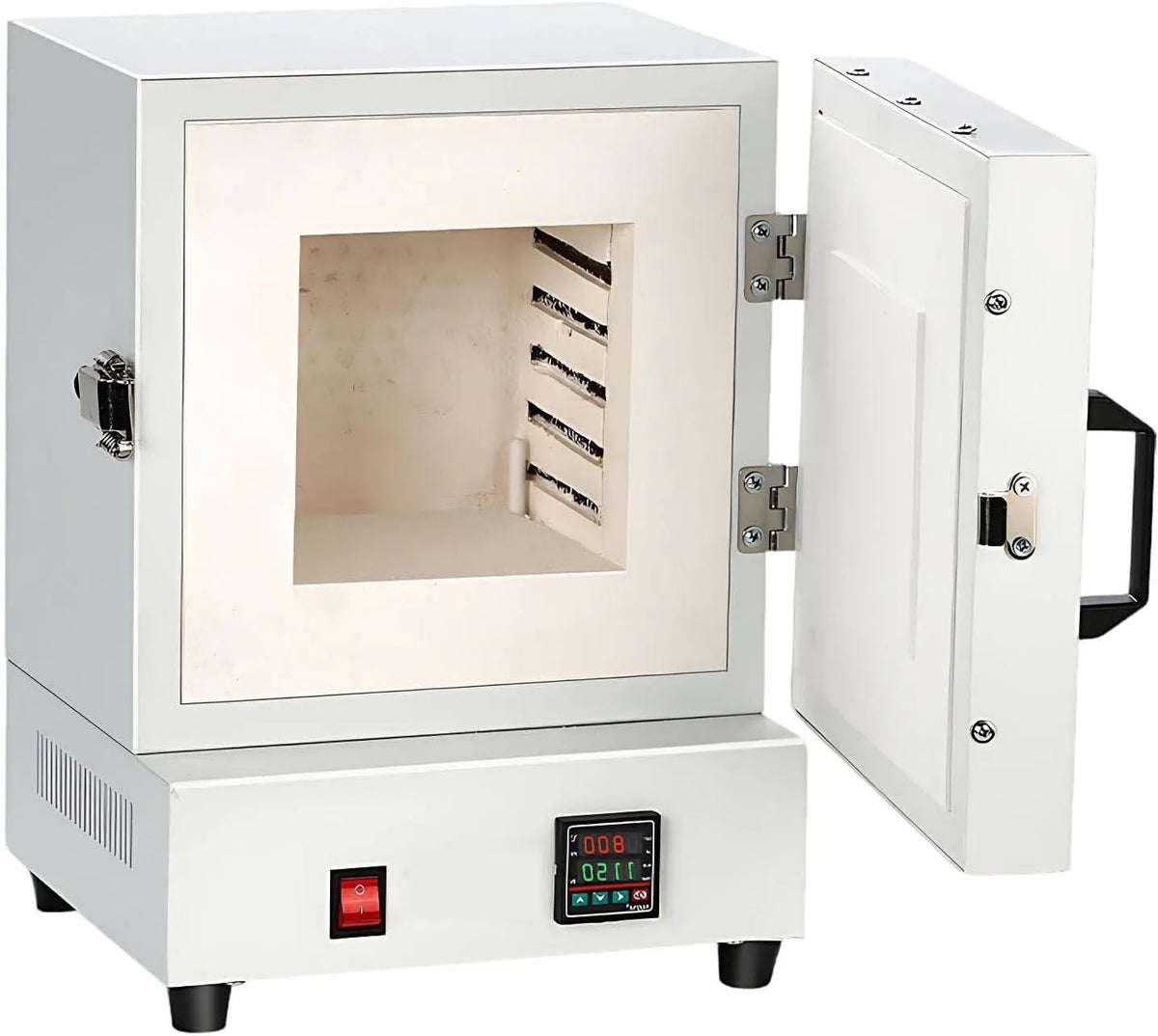Forno elettrico, 2000 W, 2 zone di temperatura, per Lavori in Ceramica, Forno a Muffola Chiuso da 2102 °F