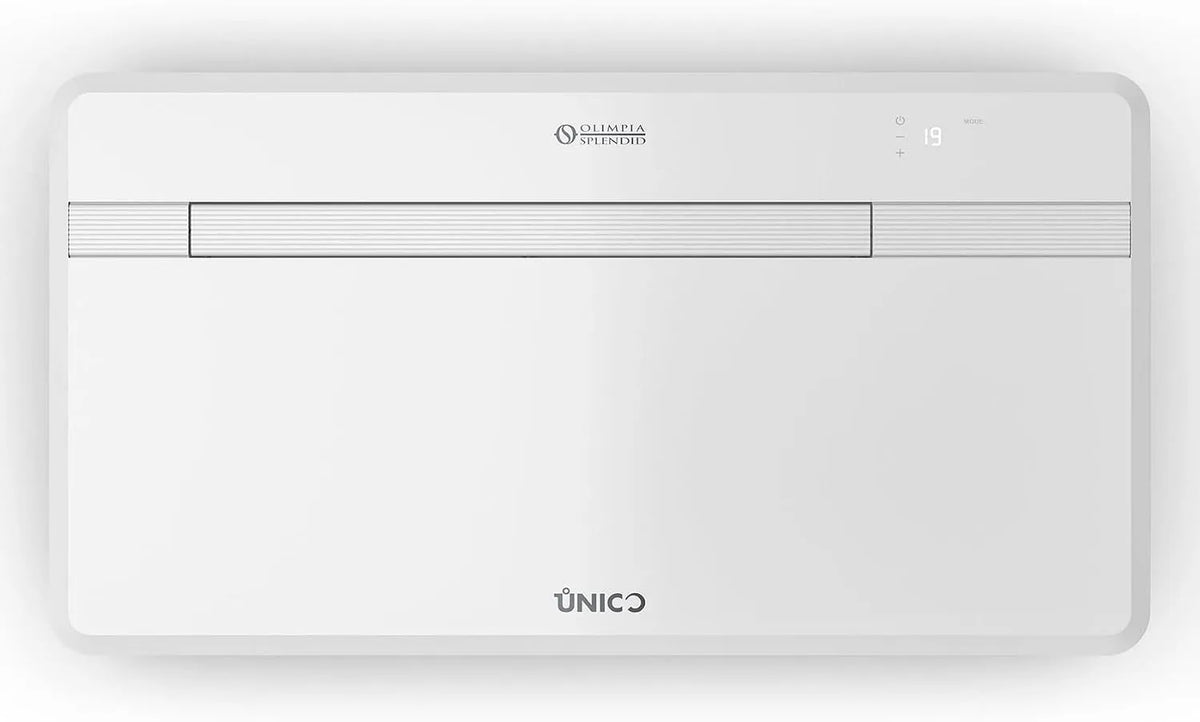 HP Versione con Pompa di Calore, Olimpia Splendid Climatizzatore Inverter Monoblocco Unico Evo 30 Evan senza Unità Esterna, Funzione Caldo, Freddo