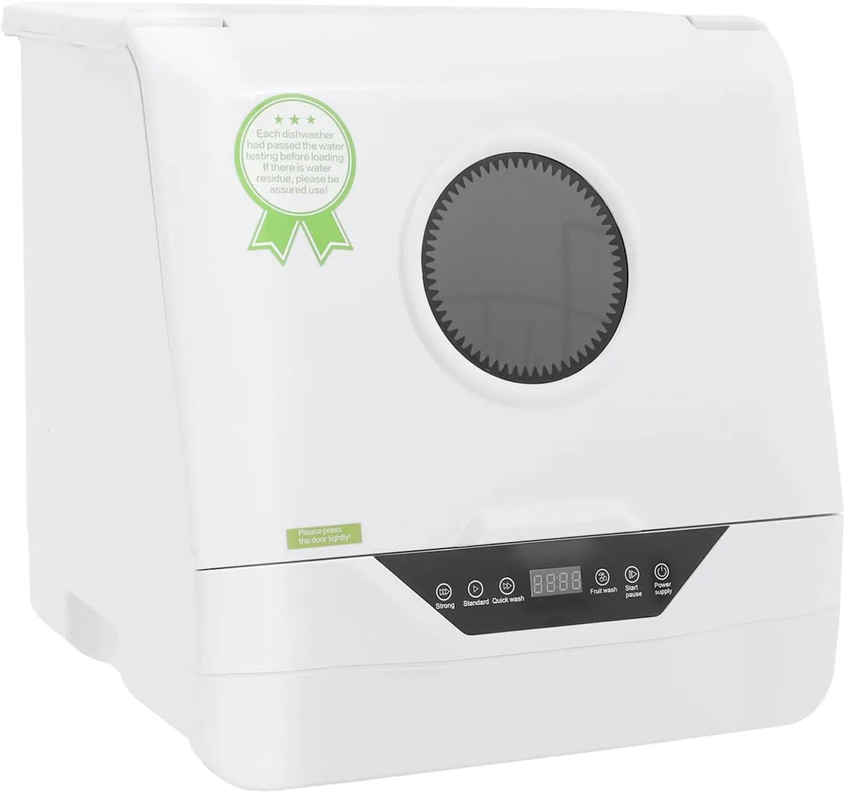 Lavastoviglie, 800 W, portatile, lavaggio rotondo a 360°, 4 modalità di lavaggio, disinfettante ad alta temperatura
